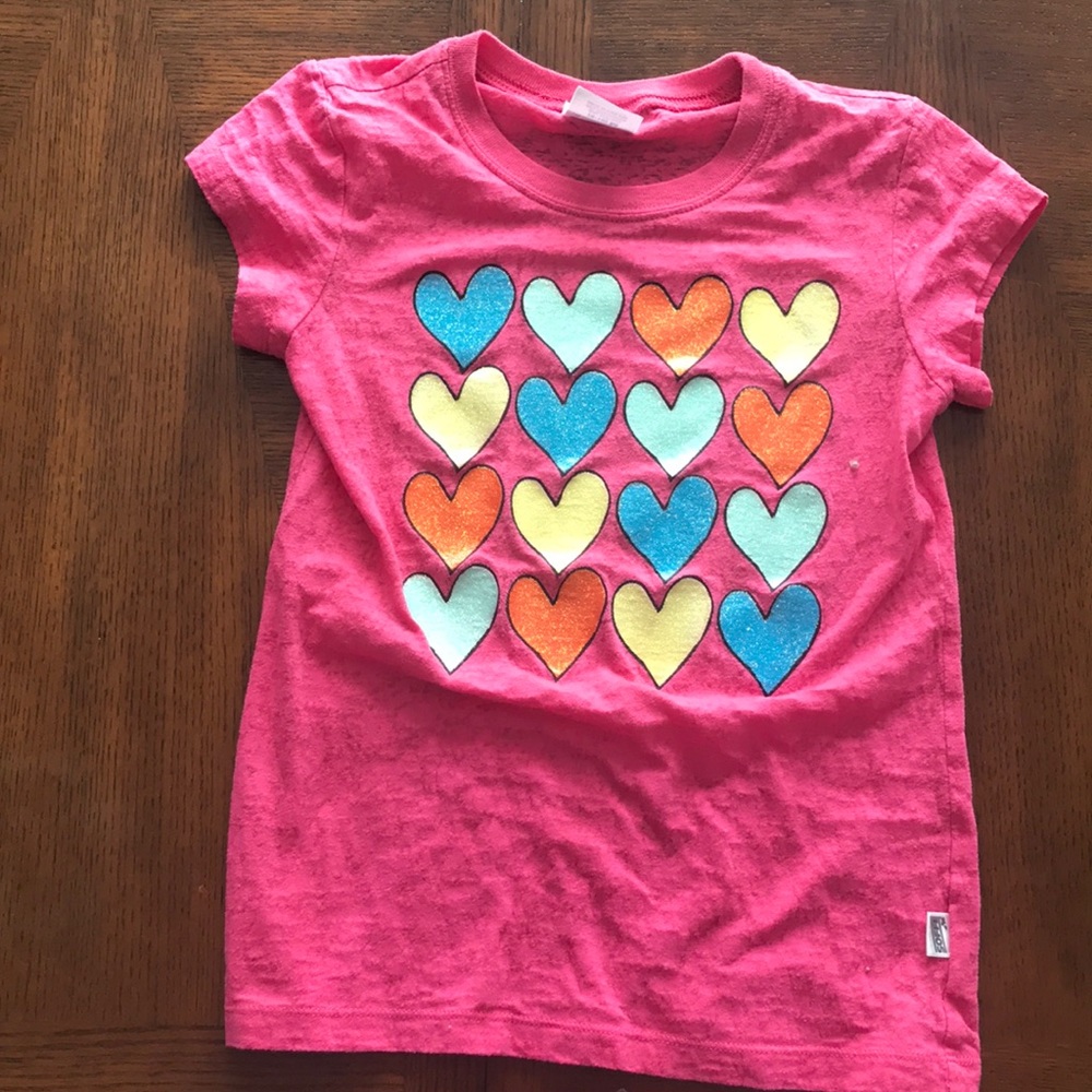 Soffe t-shirt with hearts